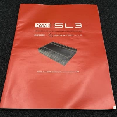 Rane Serato SL3 Scratch Live DJ Interface W/ Case And Manual - Thumbnail 3