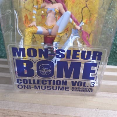 Mon-sieur Bome Collection vol 3. Oni-Musume She Devil anime Figure by Kaiyodo - Thumbnail 2