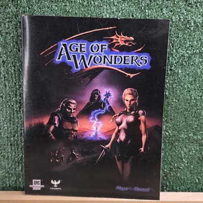 Vintage Age Of Wonders Official Strategy Guide Book