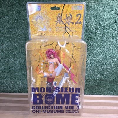 Mon-sieur Bome Collection vol 3. Oni-Musume She Devil anime Figure by Kaiyodo