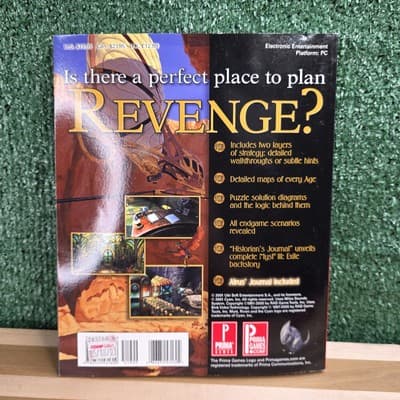 Myst III 3 Exile Prima's Official Strategy Guide Book & Game Manual 2001 PC - Thumbnail 2