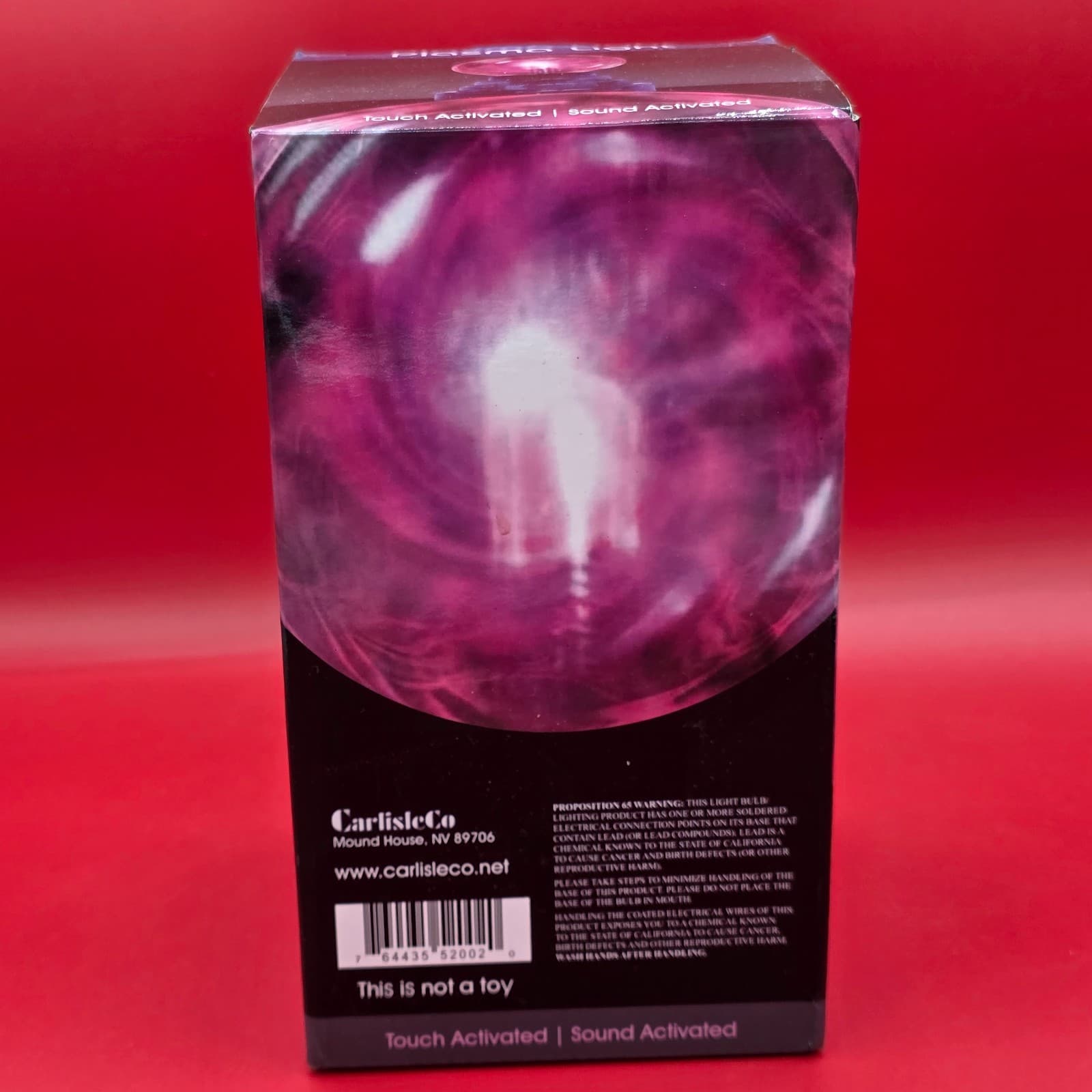 Vintage Carlisle Co Plasma Ball 3” Diameter Ball New In Original Box - Thumbnail 3