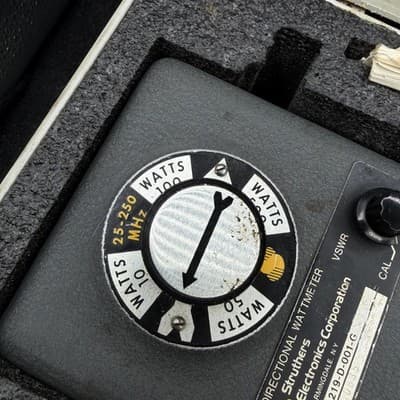 RF DIRECTIONAL WATTMETER MODEL NO: 502-120-G3 Struthers Untested - Thumbnail 9