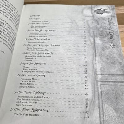 Vintage Age Of Wonders Official Strategy Guide Book - Thumbnail 5