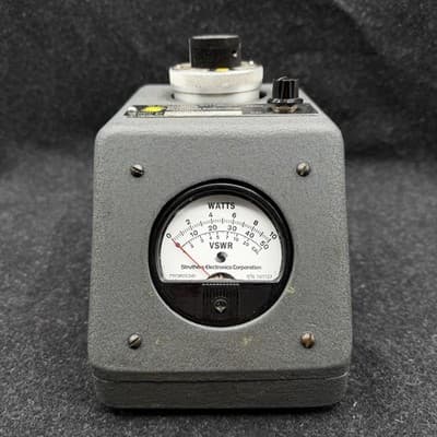 RF DIRECTIONAL WATTMETER MODEL NO: 502-120-G3 Struthers Untested - Thumbnail 10