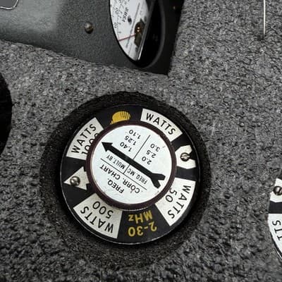 RF DIRECTIONAL WATTMETER MODEL NO: 502-120-G3 Struthers Untested - Thumbnail 5