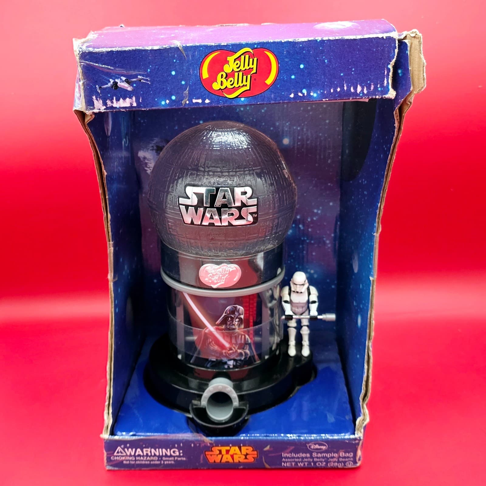 2015 Jelly Belly Star Wars Classic Bean Machine Dispenser Stormtrooper NO BEANS