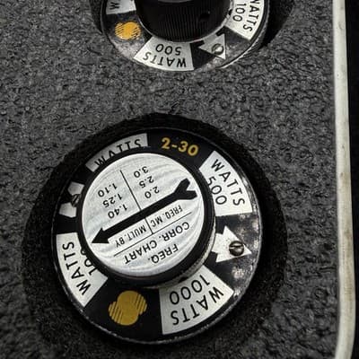 RF DIRECTIONAL WATTMETER MODEL NO: 502-120-G3 Struthers Untested - Thumbnail 6