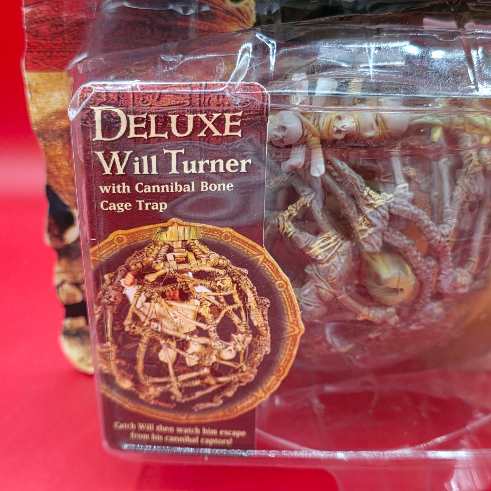 Pirates of the Caribbean Dead Man's Chest Deluxe Will Turner & Bone Cage Trap - Thumbnail 6