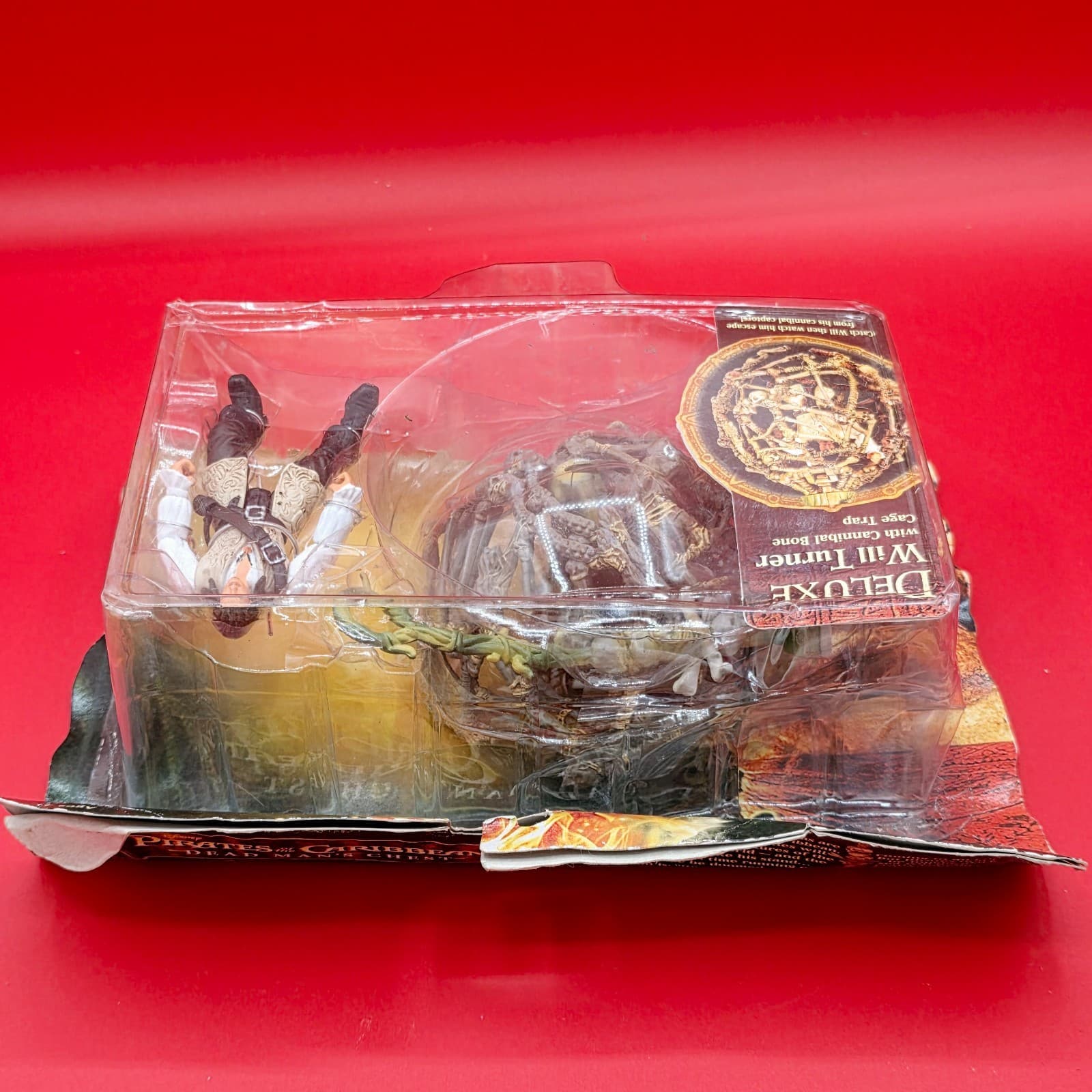 Pirates of the Caribbean Dead Man's Chest Deluxe Will Turner & Bone Cage Trap - Thumbnail 3