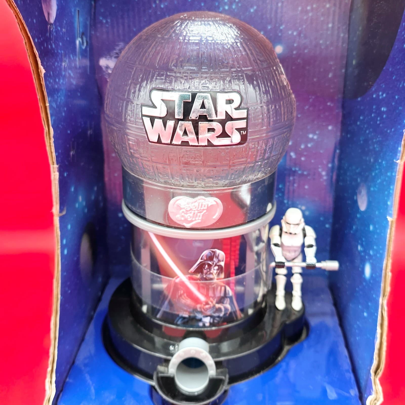 2015 Jelly Belly Star Wars Classic Bean Machine Dispenser Stormtrooper NO BEANS - Thumbnail 2