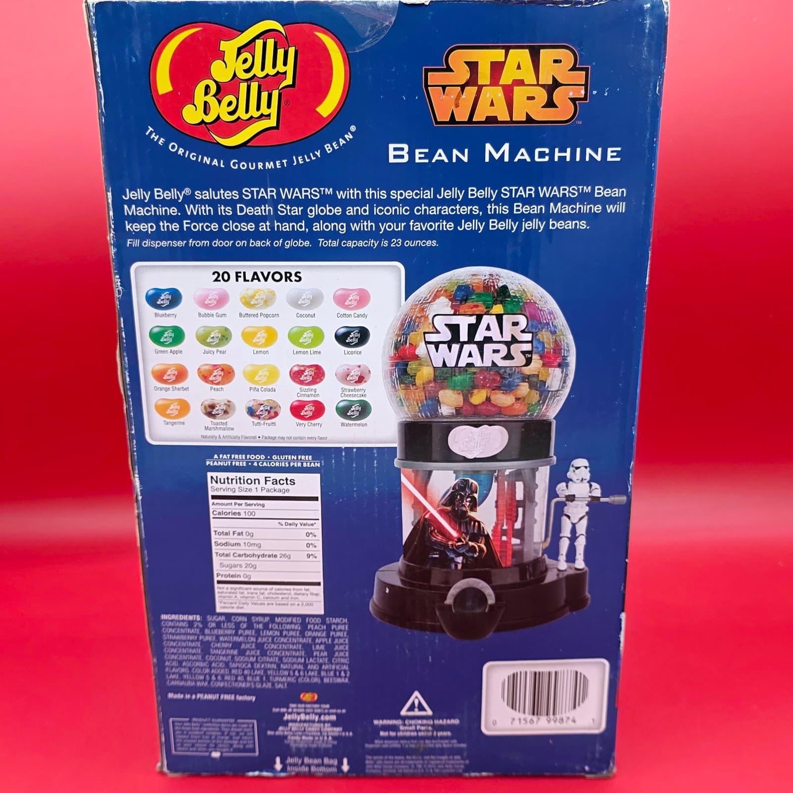2015 Jelly Belly Star Wars Classic Bean Machine Dispenser Stormtrooper NO BEANS - Thumbnail 6