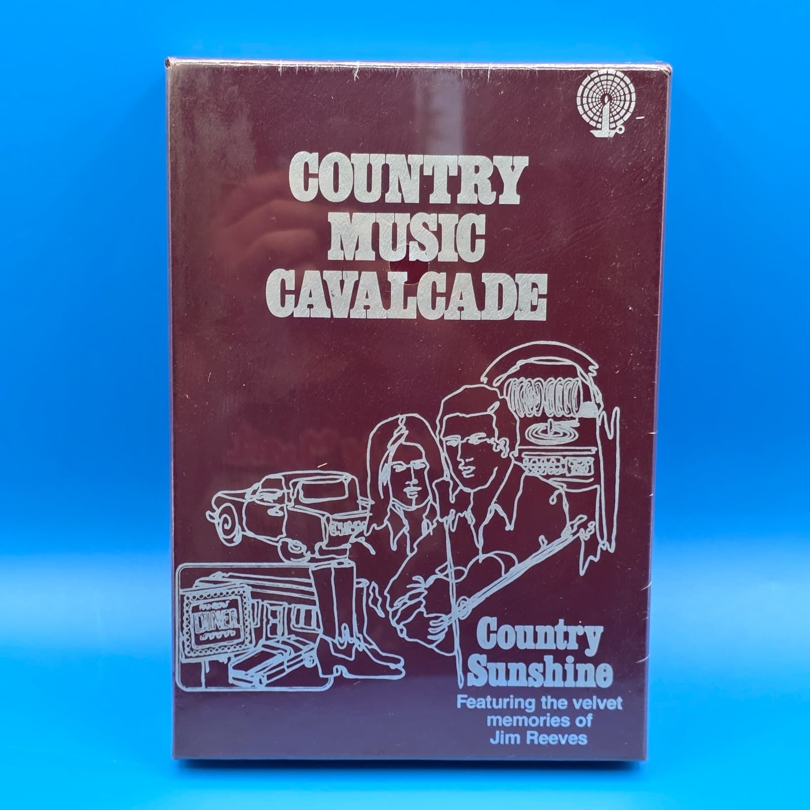 8 Track Tape Country Music Cavalcade Sunshine ft The Velvet Memories of Jim Reev