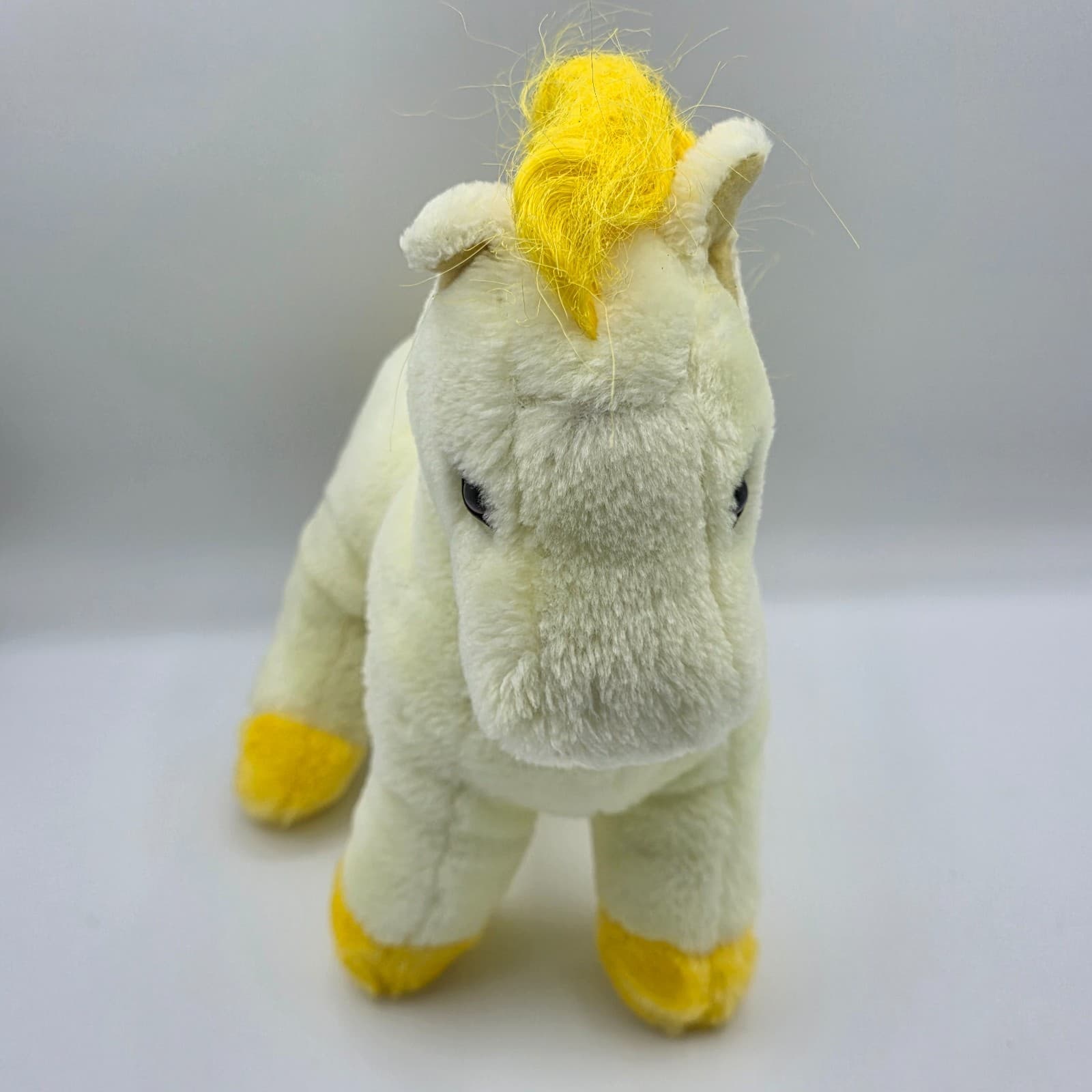 Vintage Commonwealth 9.5" Plush Yellow Pony’s Stuffed Animal Toy - Thumbnail 8