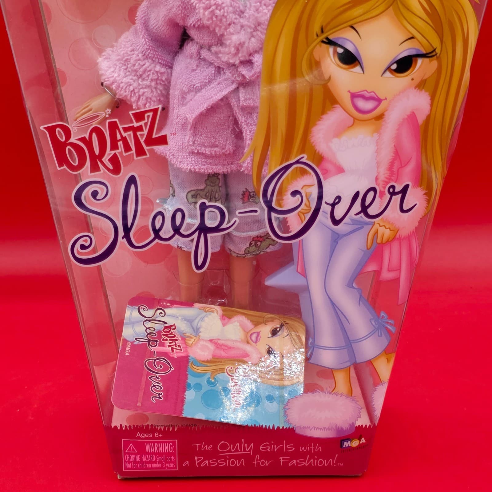 Vintage 2002 Y2K Bratz Fashion Doll Sleep-over Yasmin blonde hair - Thumbnail 3