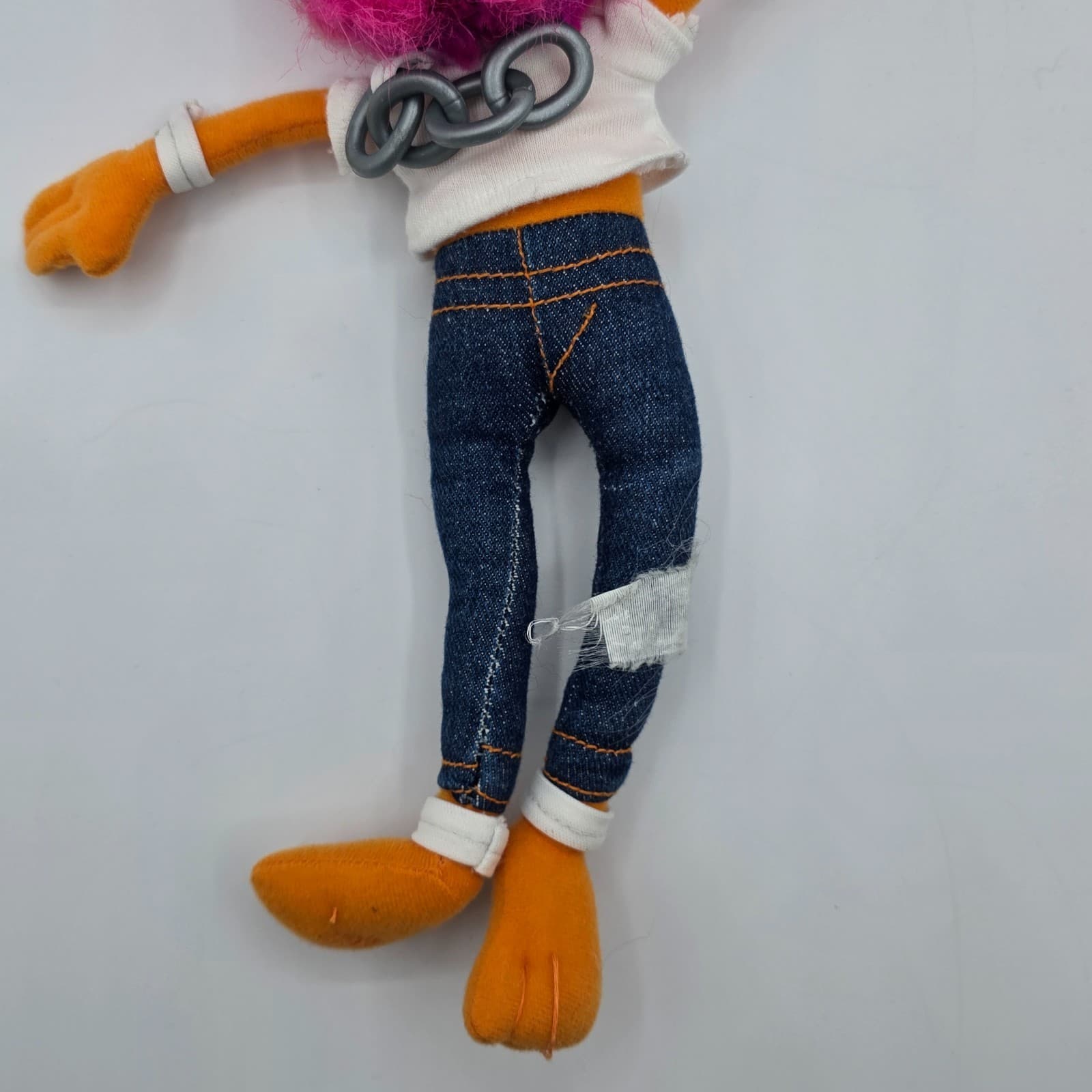 The Muppets Animal 10" Plush Jim Henson Doll Sababa 2004 Collar - Thumbnail 3