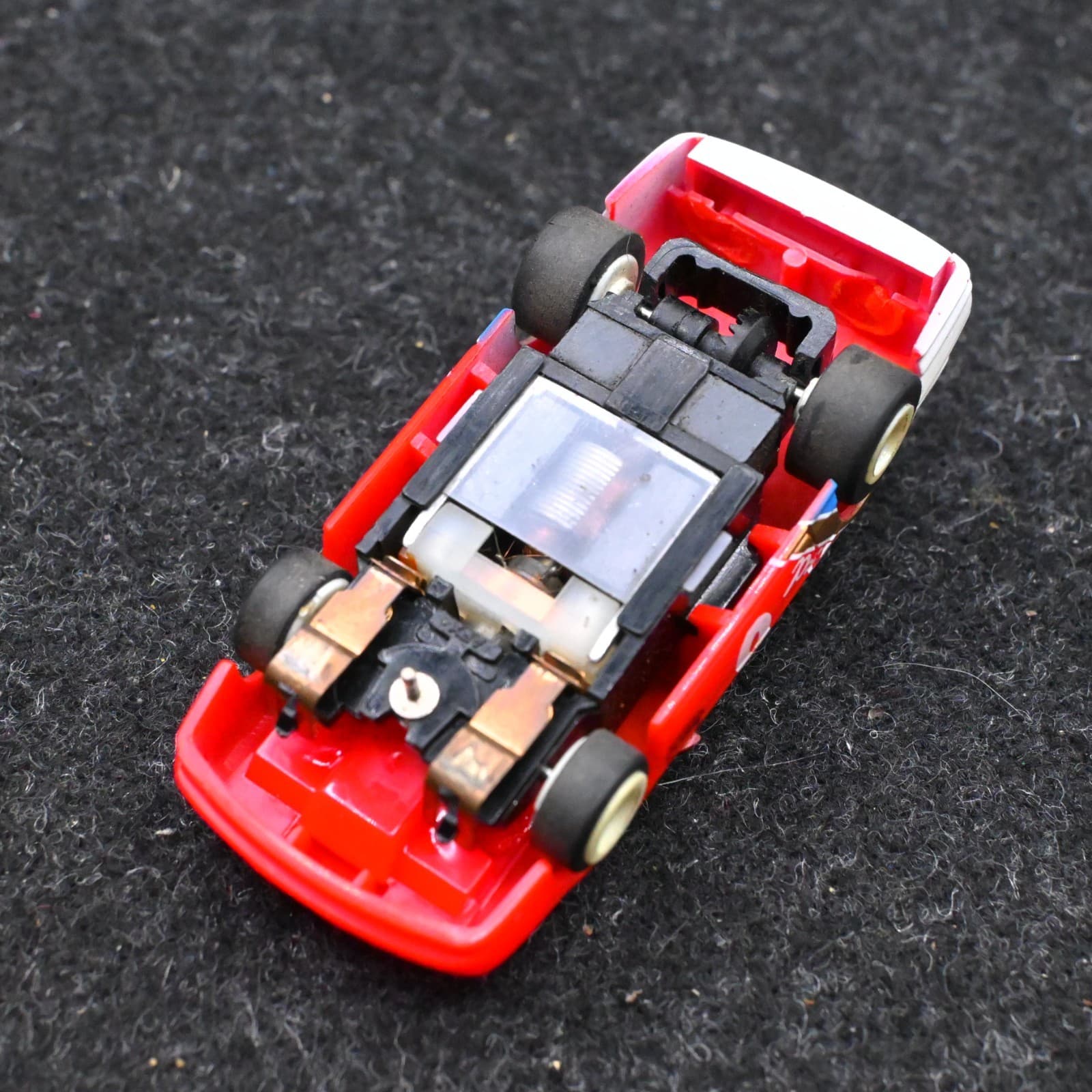 Tomy Aurora AFX HO Slot Car #6 Ford Thunderbird Stock Car Vintage - Thumbnail 7