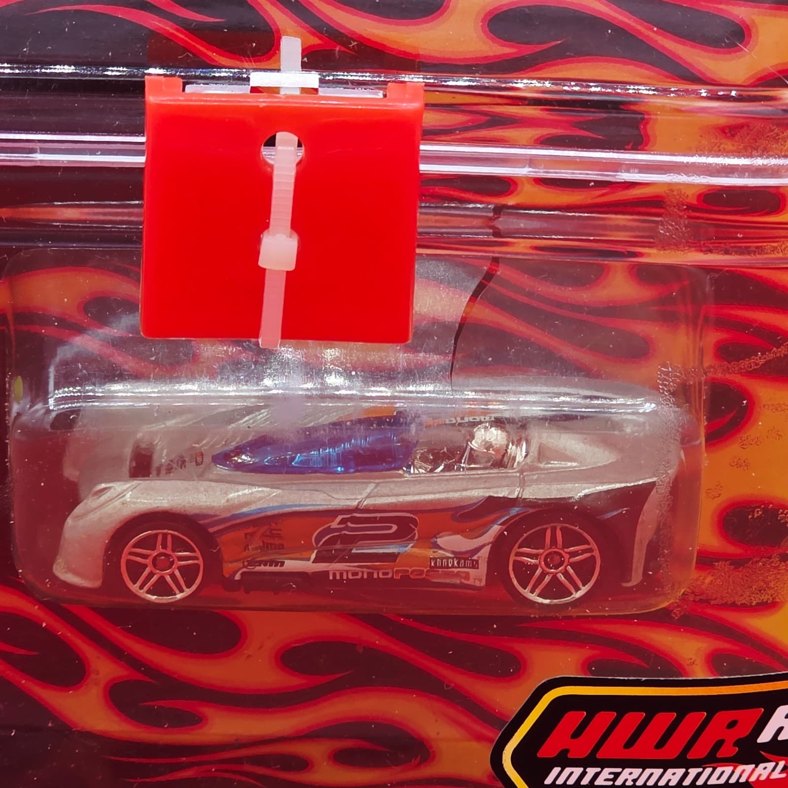 2006 Mattel Hot Wheel HWR Racing International Die Cast Car & Watch Set - Thumbnail 3
