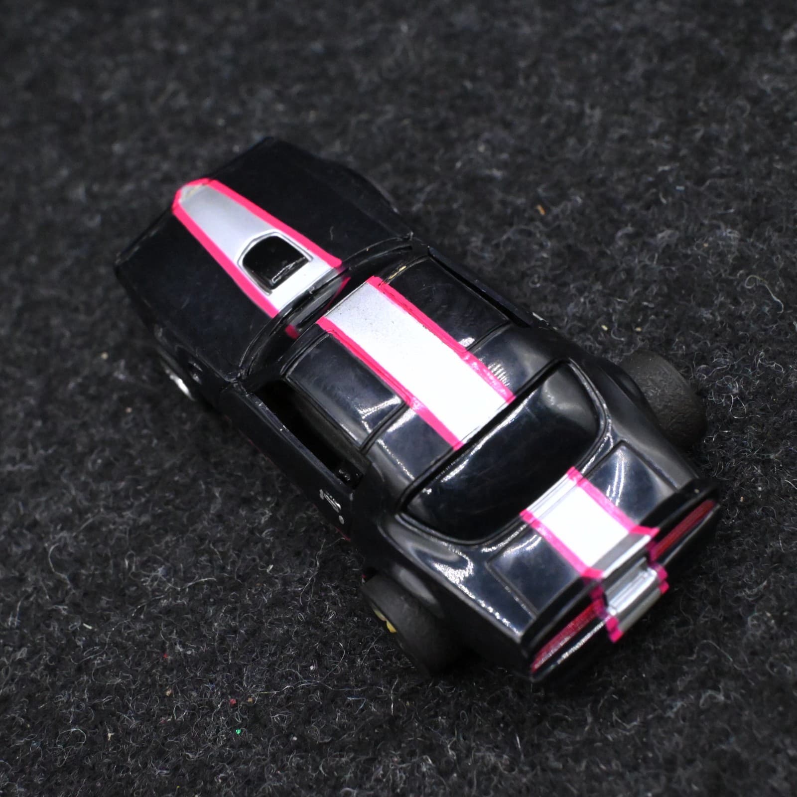 Tyco Black Red Pontiac Firebird HO Scale Slot Car - Thumbnail 6