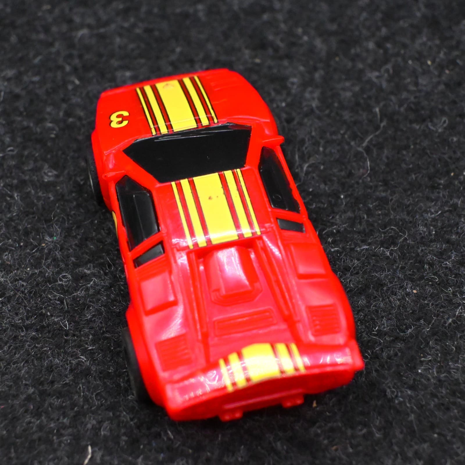 TYCO LAMBORGHINI #3 RED / YELLOW HO Scale SLOT CAR - Thumbnail 5