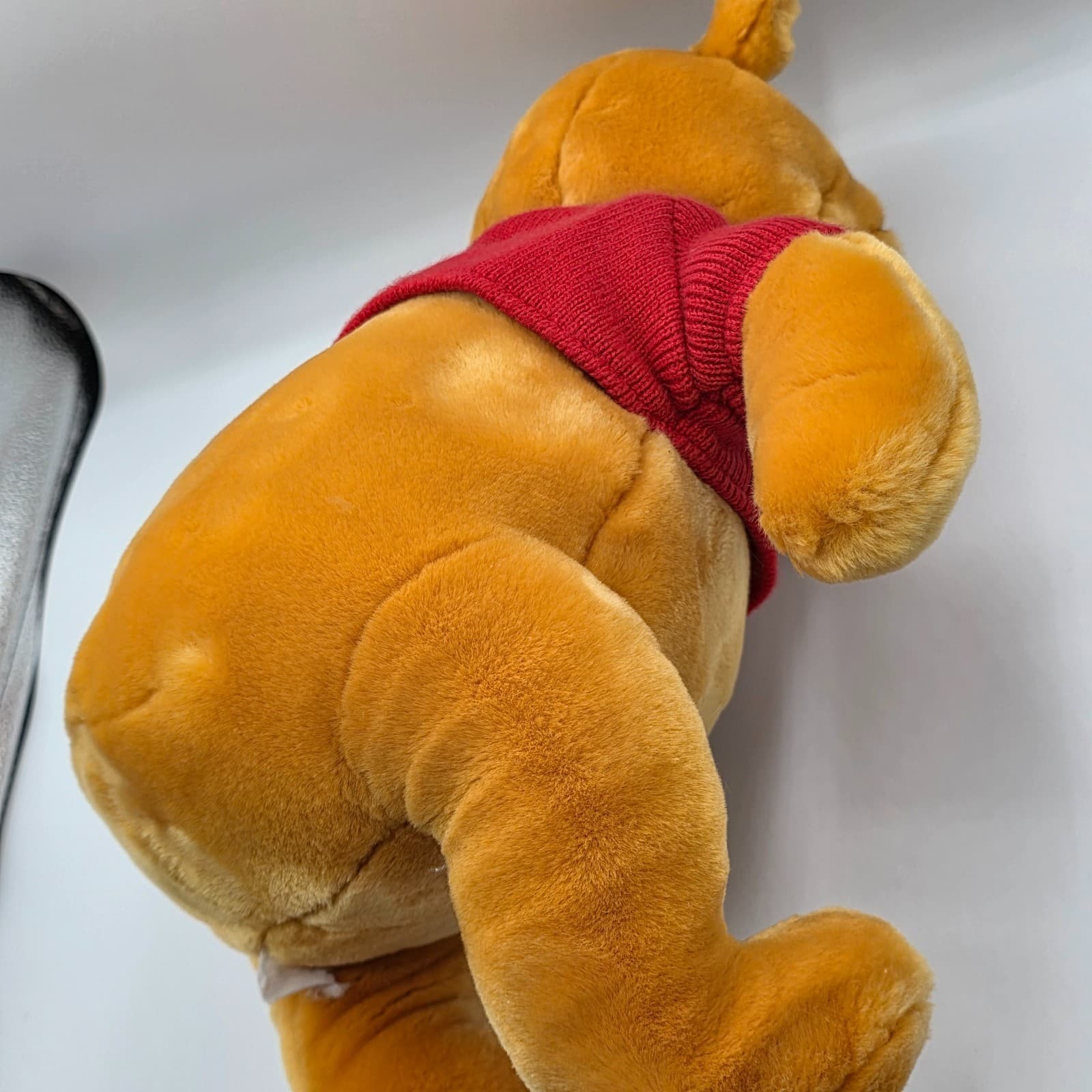 Vintage Disney Winnie the Pooh Sitting Pooh Plush 13" - Thumbnail 4