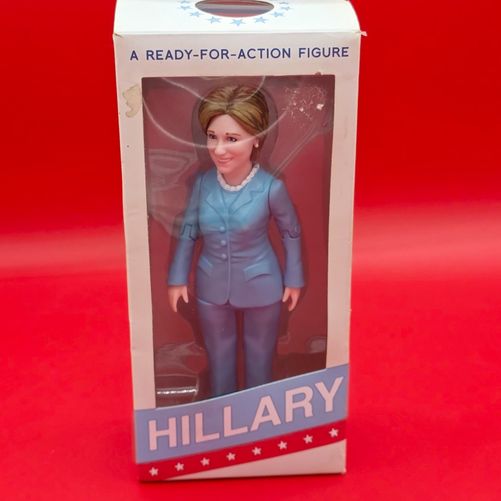 Hillary Clinton 6 Inch Action Figure by FCTRY New in Box - Thumbnail 2