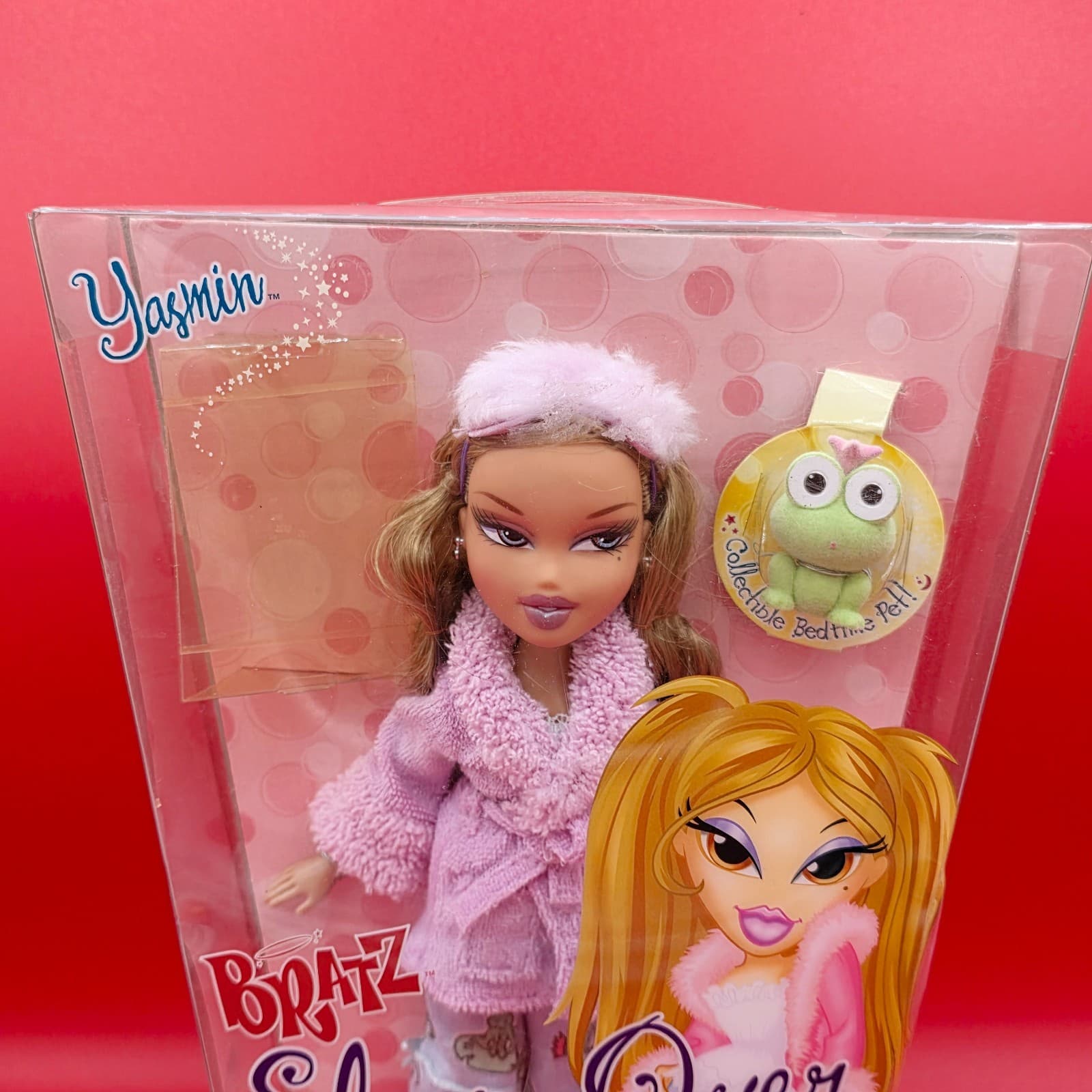 Vintage 2002 Y2K Bratz Fashion Doll Sleep-over Yasmin blonde hair - Thumbnail 2