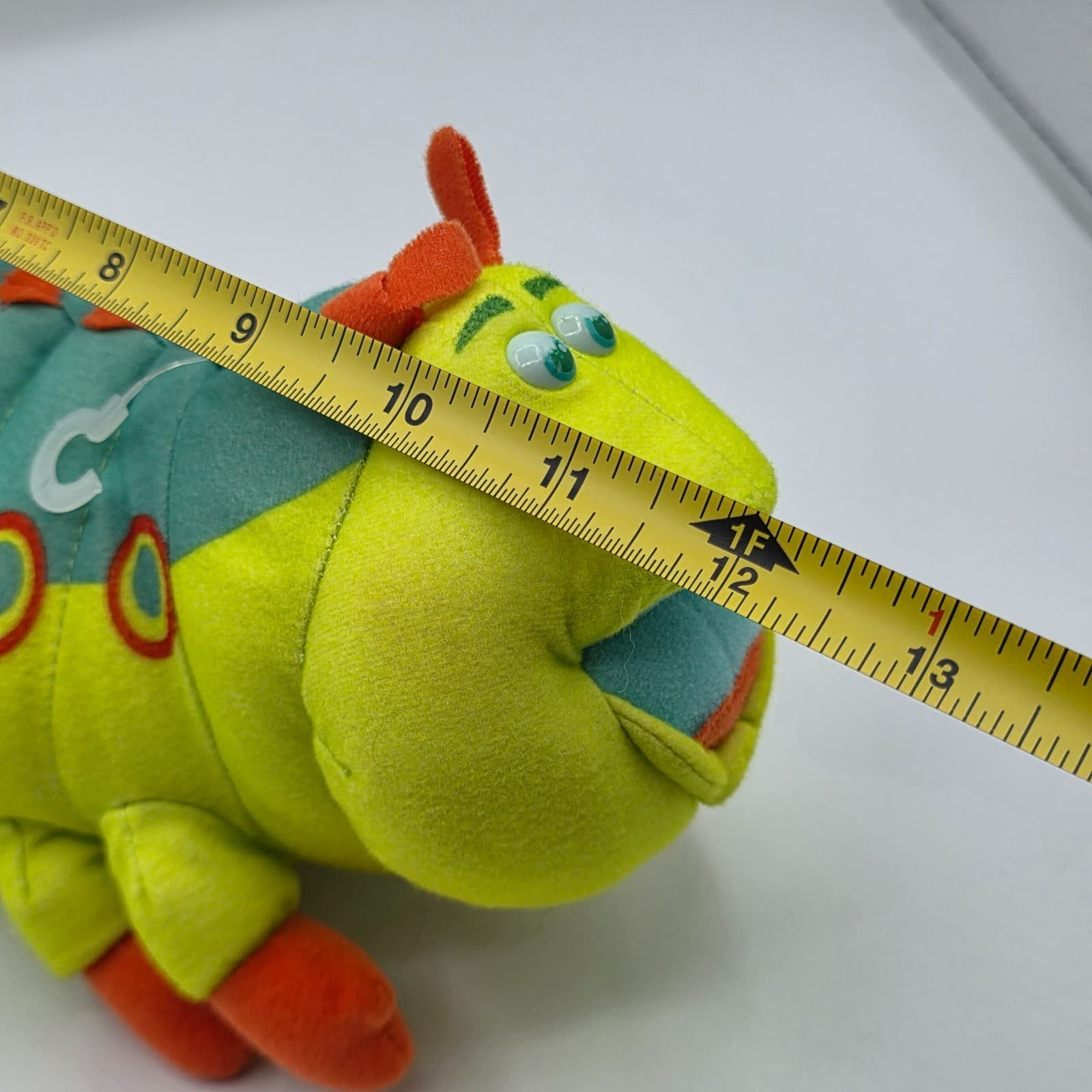 Vtg 1998 Disney Pixar A Bugs Life Special Edition 12" Plush Caterpillar - Thumbnail 8