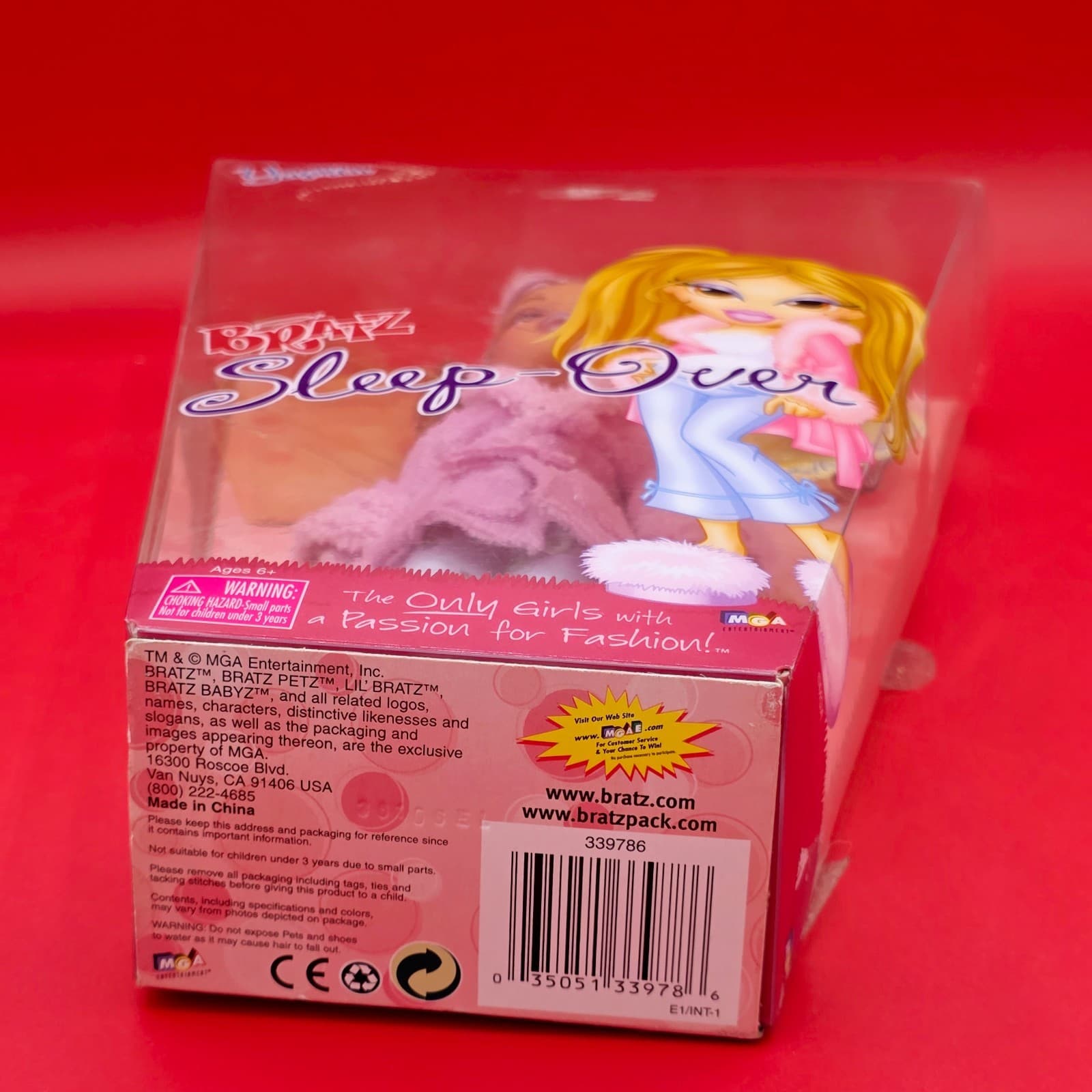 Vintage 2002 Y2K Bratz Fashion Doll Sleep-over Yasmin blonde hair - Thumbnail 6