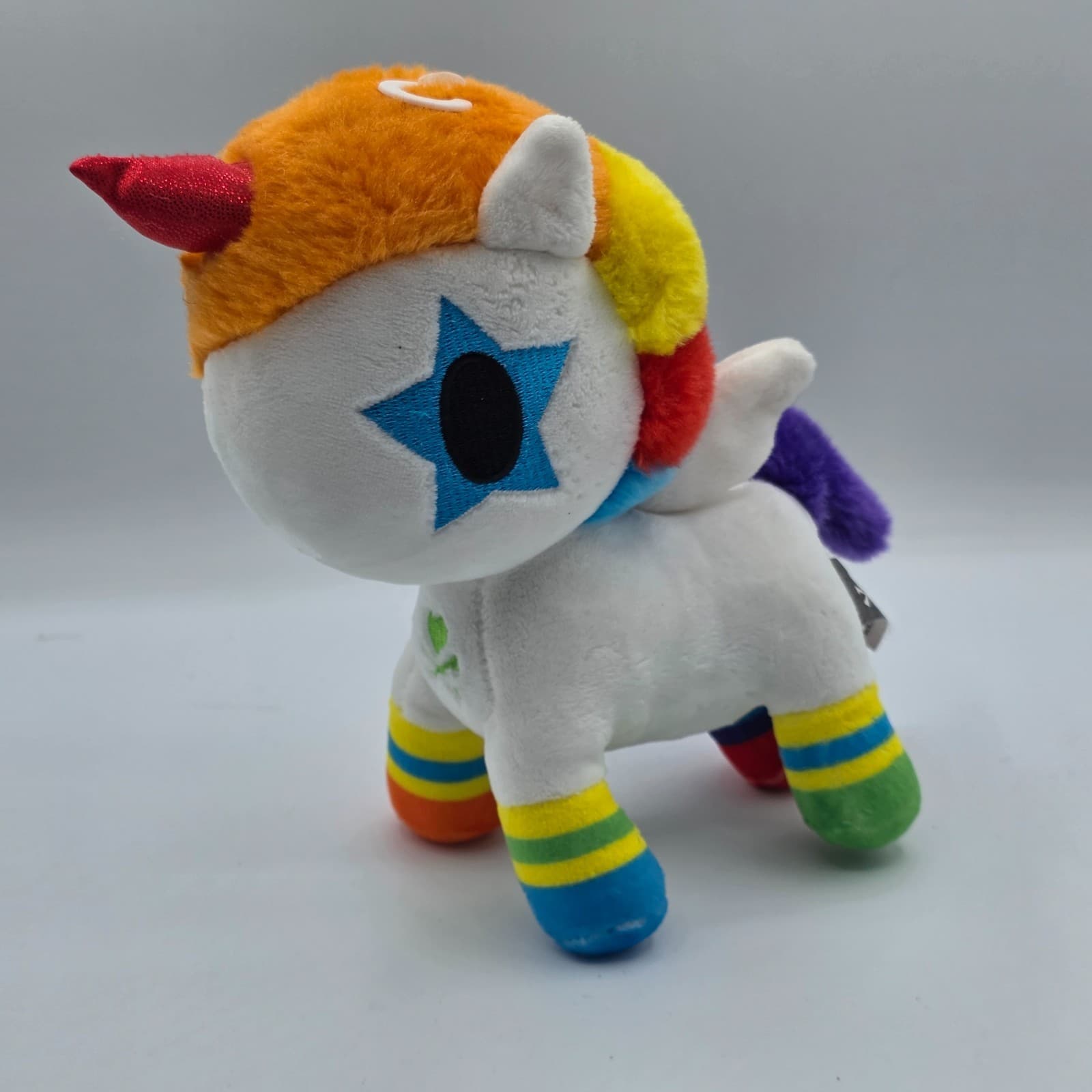 Bowie Rainbow Unicorn C609 Tokidoki Unicorno Aurora Plush 10" Toy Doll Japan