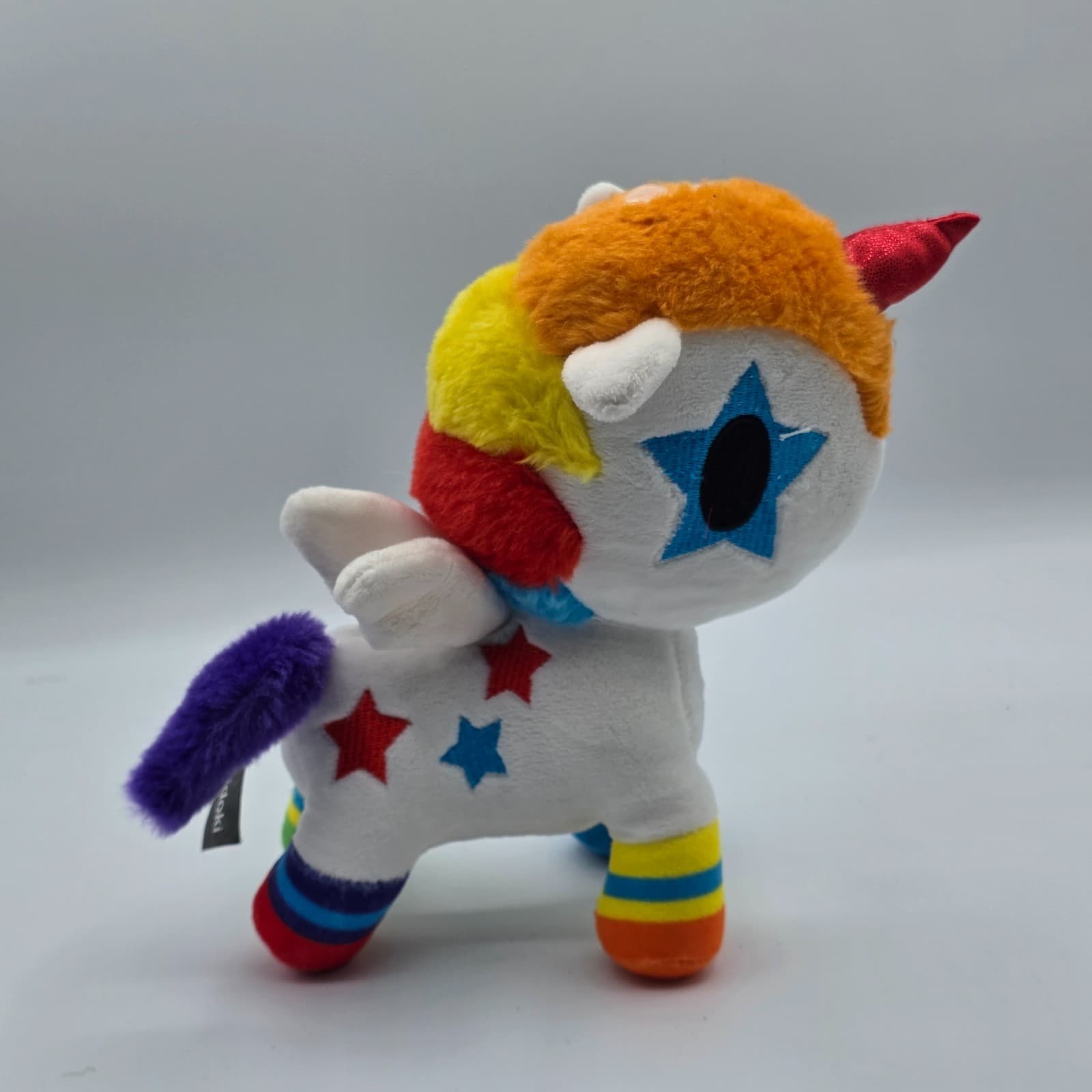 Bowie Rainbow Unicorn C609 Tokidoki Unicorno Aurora Plush 10" Toy Doll Japan - Thumbnail 3