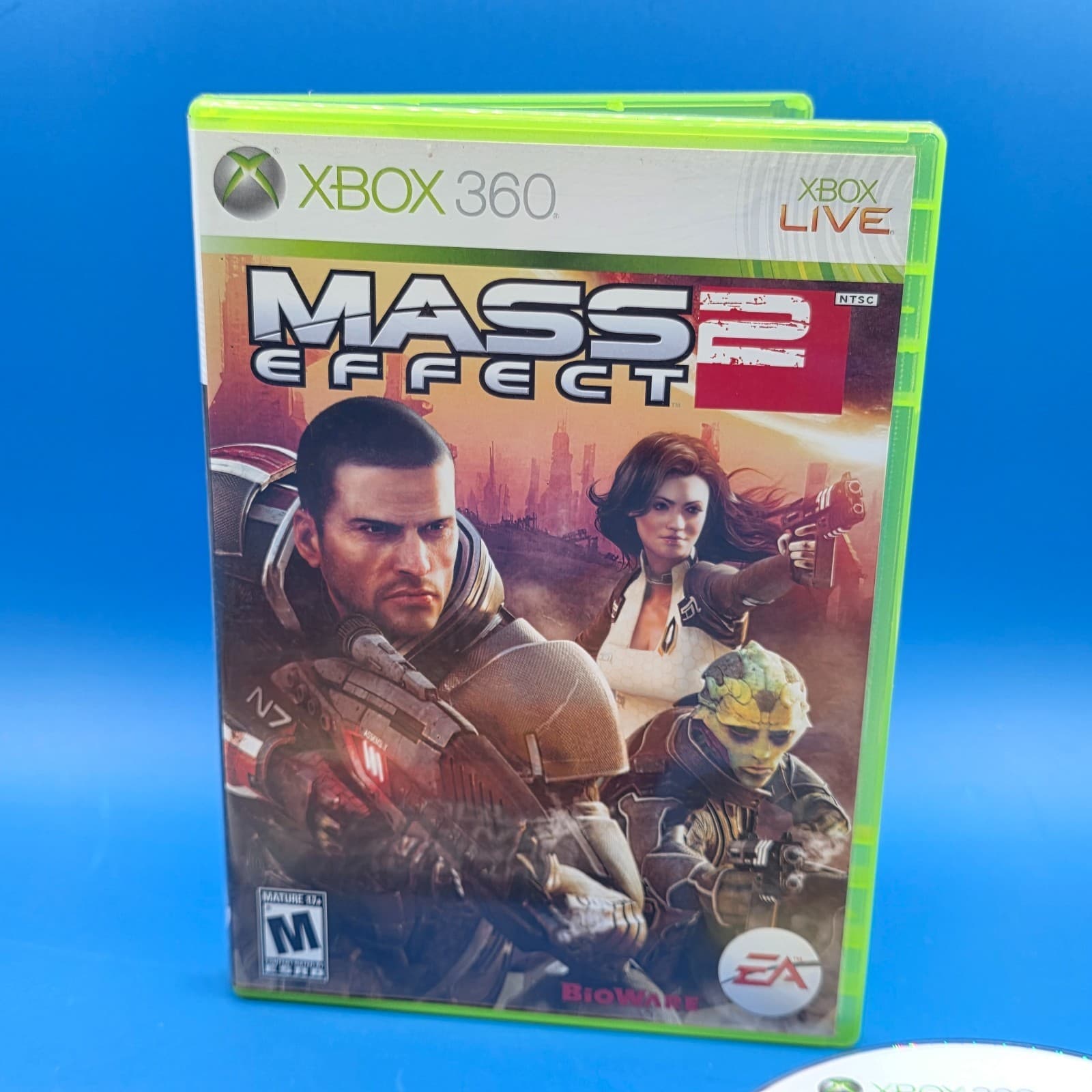 Mass Effect 2 (Xbox 360) White Label CIB COMPLETE & TESTED - Thumbnail 4
