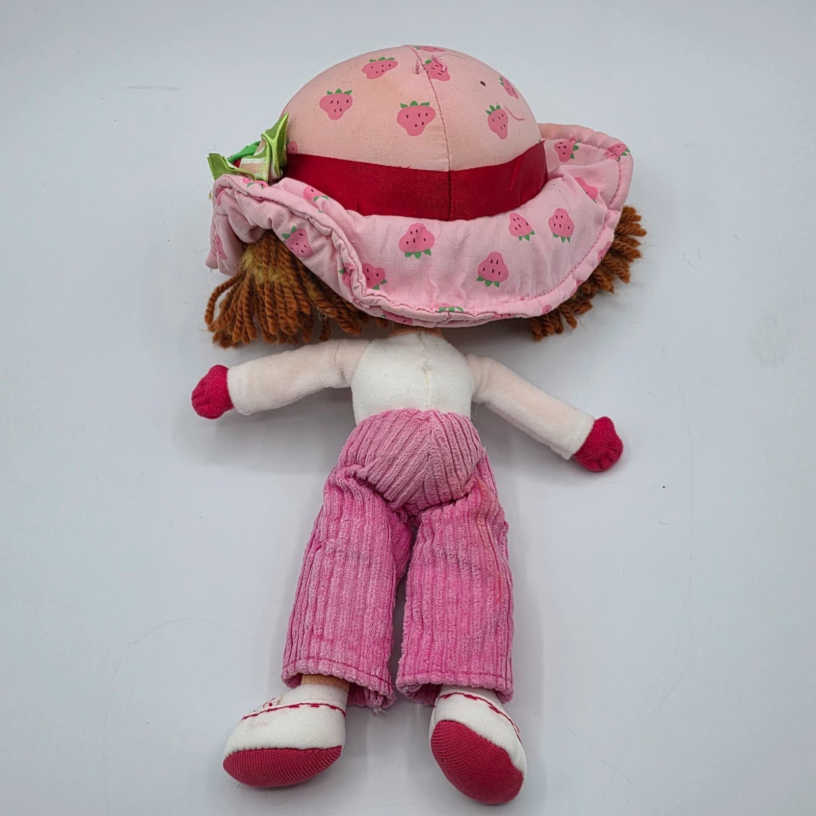 Strawberry Shortcake rag doll 11" tall made by BAN DAI - Thumbnail 4