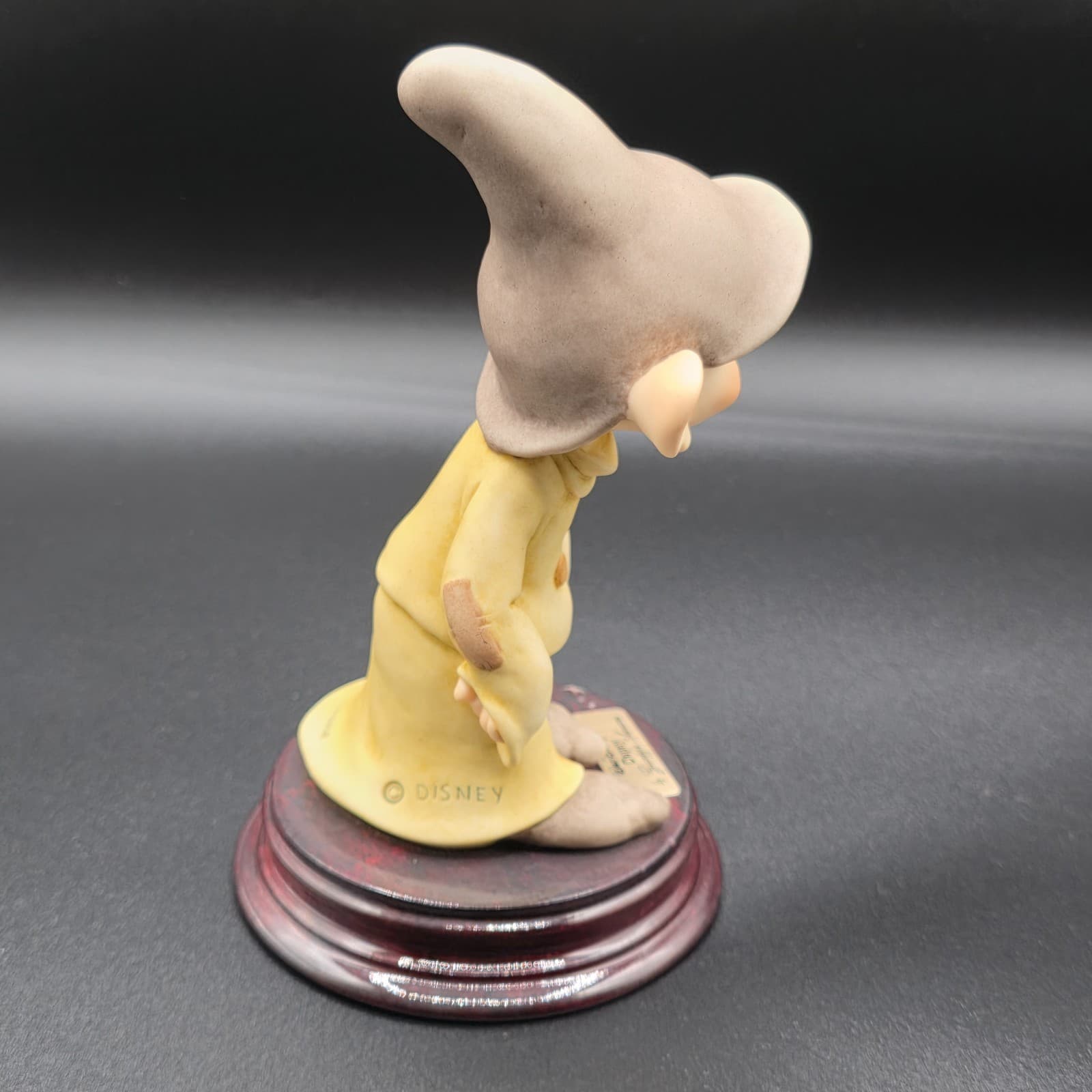 1993 Giuseppe Armani Walt Disney Dopey Dwarf Dwarves Hand Painted Figurine Italy - Thumbnail 7