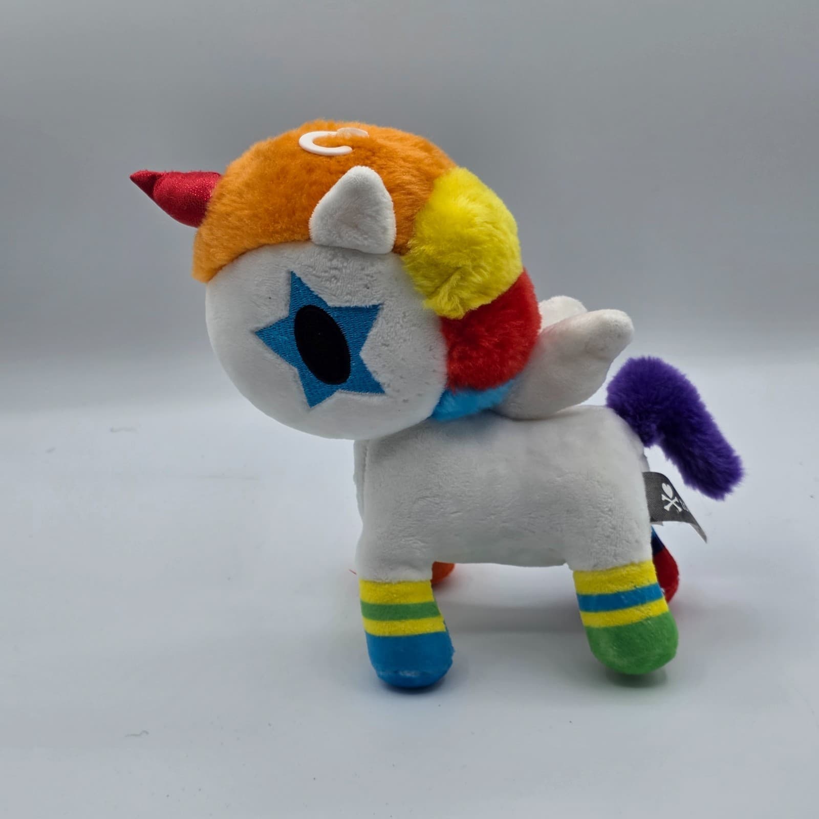 Bowie Rainbow Unicorn C609 Tokidoki Unicorno Aurora Plush 10" Toy Doll Japan - Thumbnail 6