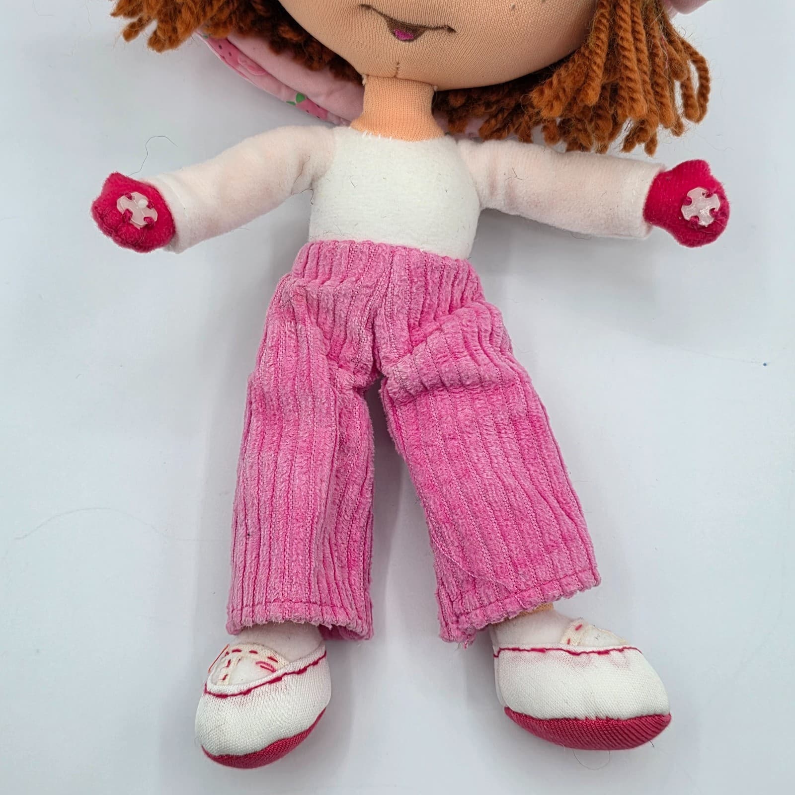 Strawberry Shortcake rag doll 11" tall made by BAN DAI - Thumbnail 2