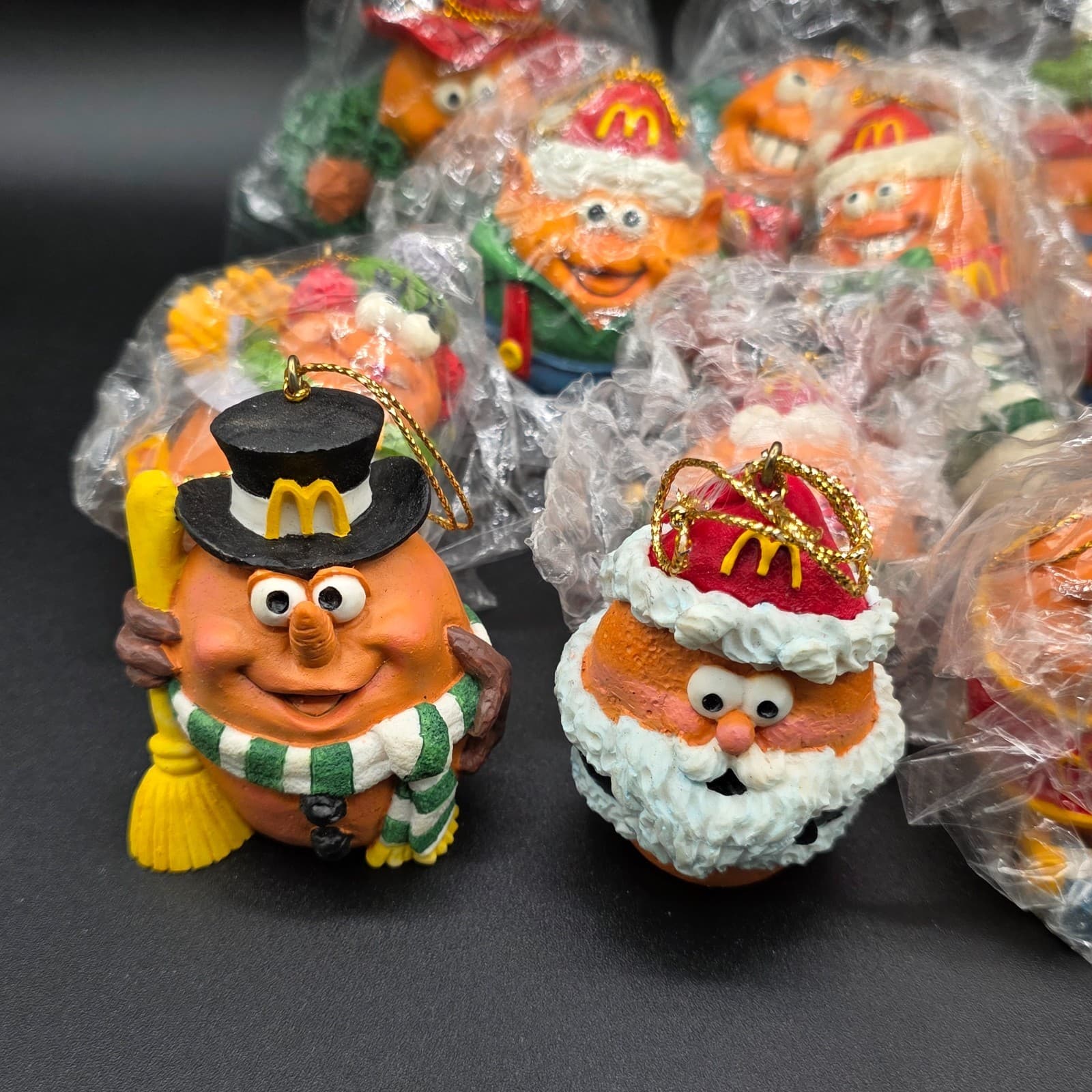 Bundle of 15 Vintage McDonalds "A Merry McNugget Christmas" Ornaments - Thumbnail 5