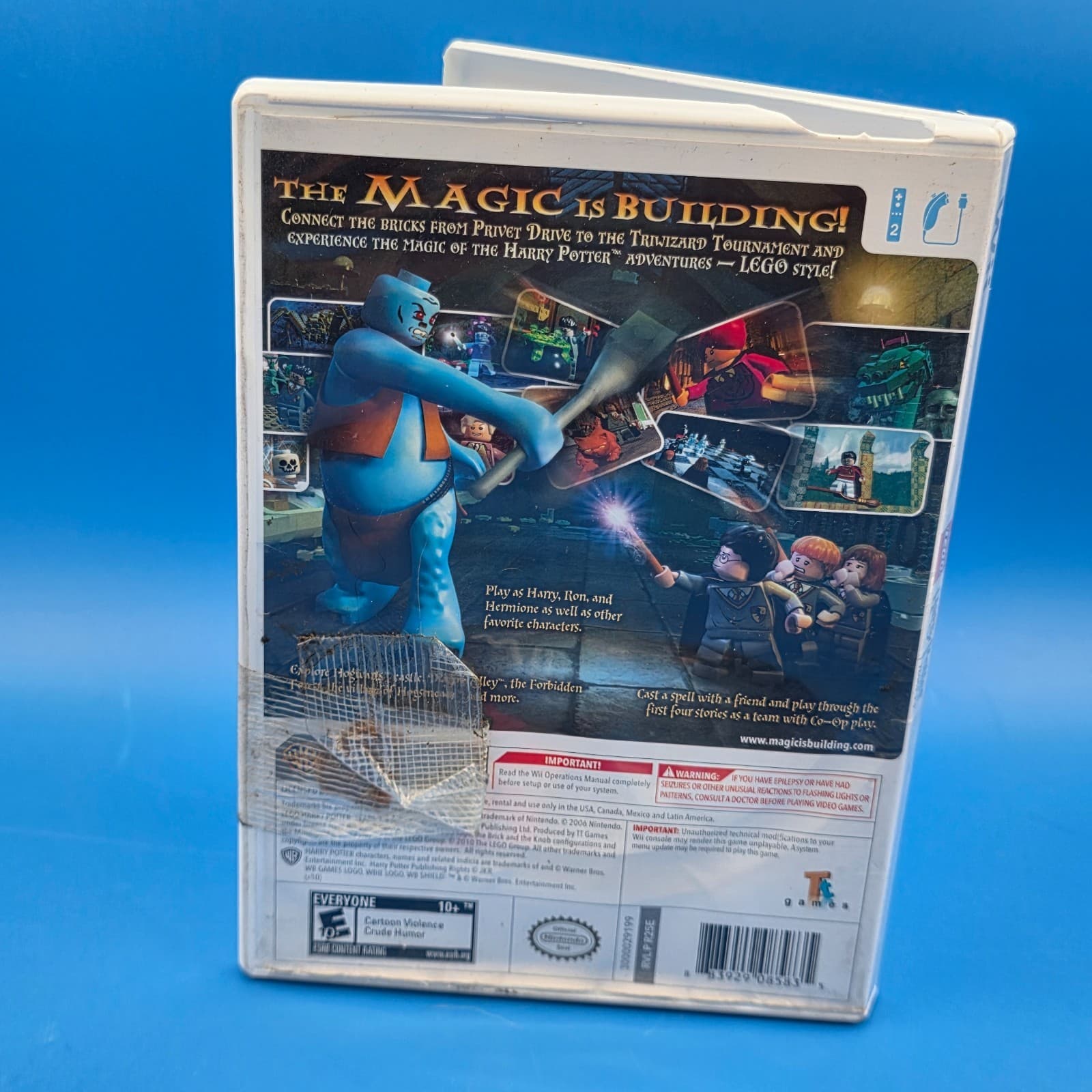 Wii Lego Harry Potter Years 1-4 Preowned Good - 2003 *No Manual* - Thumbnail 3