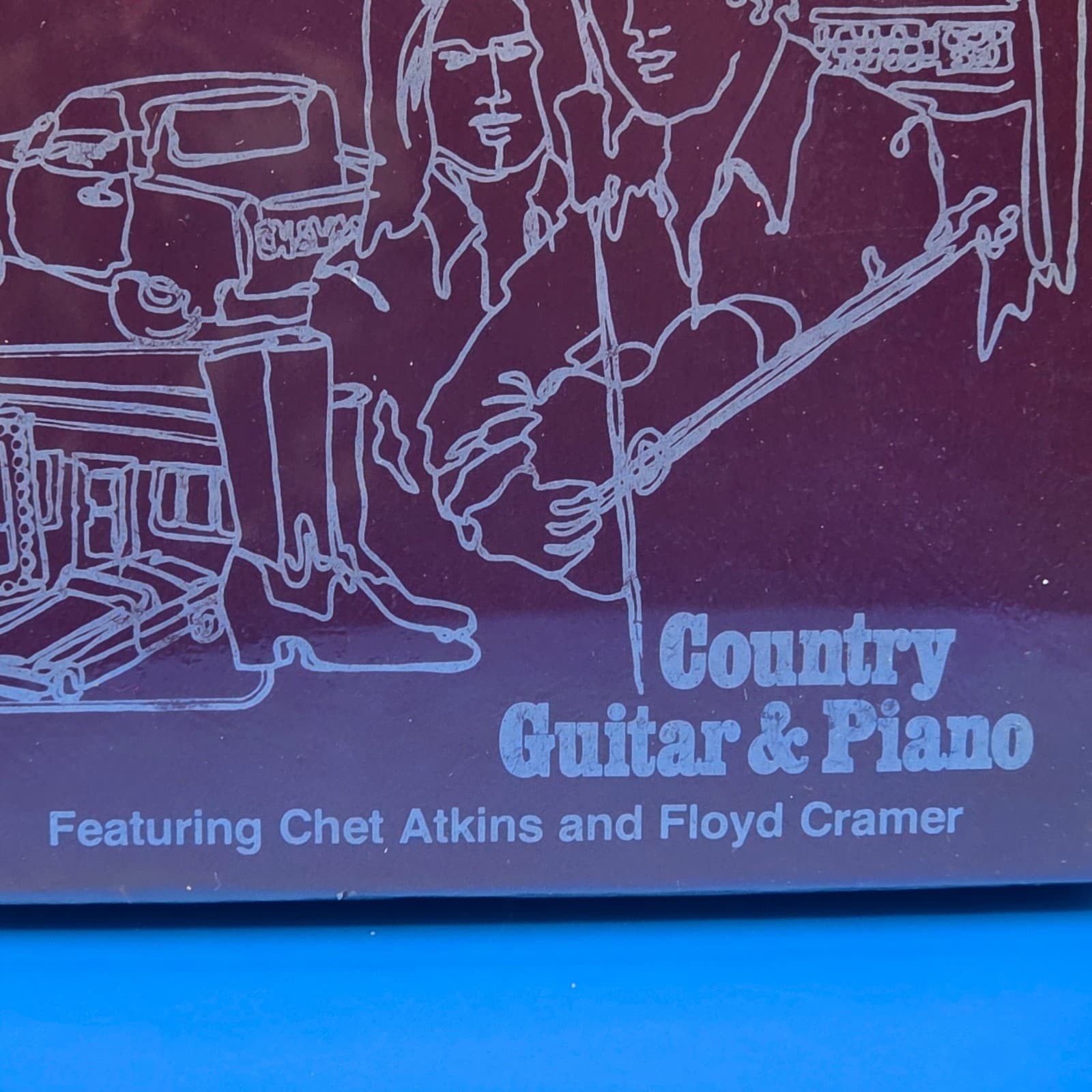 1976 CHET ATKINS & FLOYD CRAMER COUNTRY MUSIC CAVALCADE COUNTRY GUITAR & PIANO - Thumbnail 2
