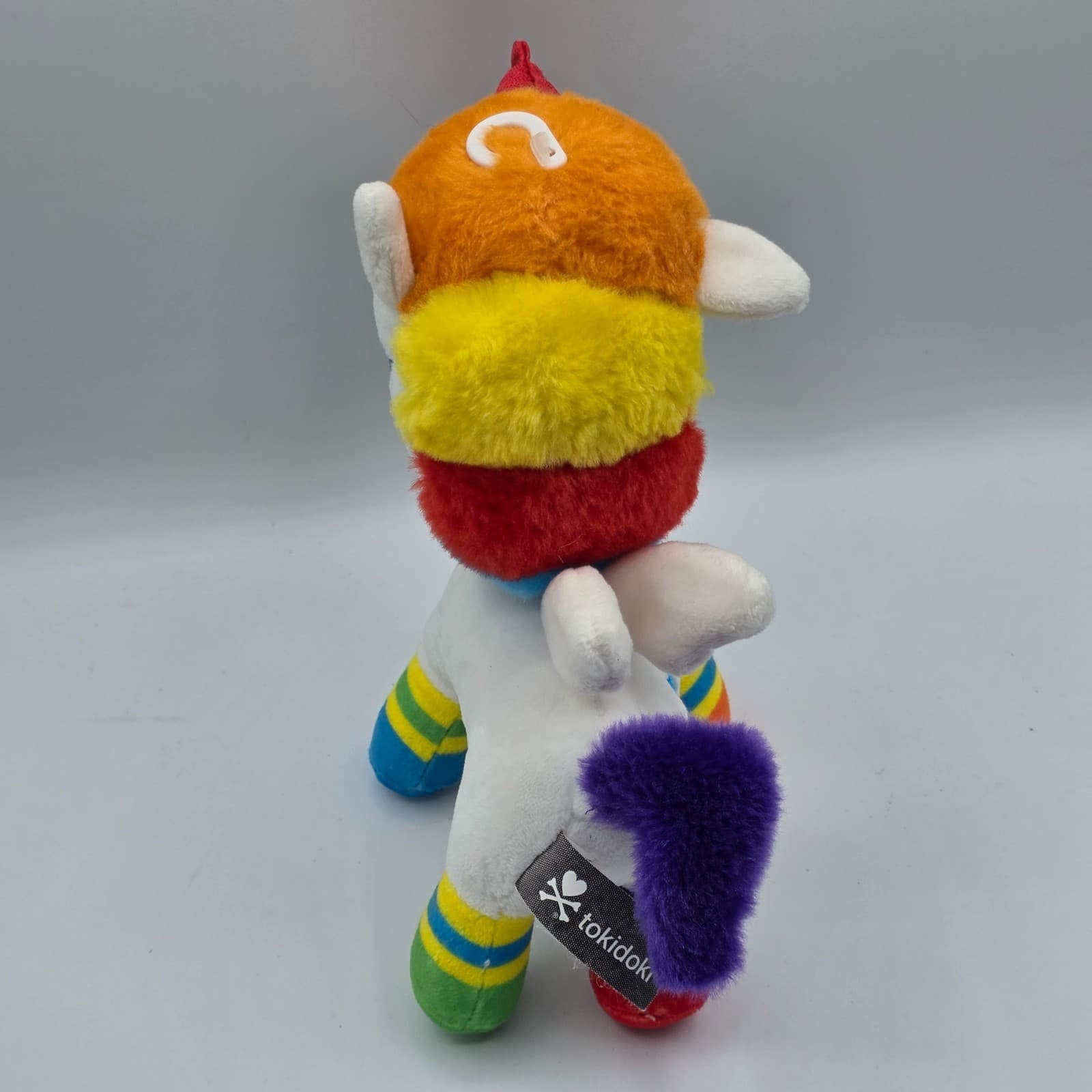 Bowie Rainbow Unicorn C609 Tokidoki Unicorno Aurora Plush 10" Toy Doll Japan - Thumbnail 7