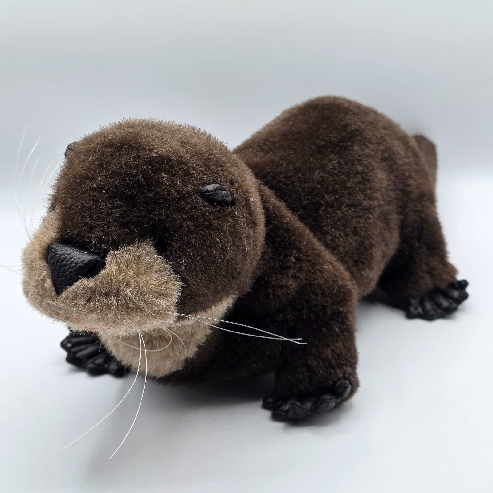 FOLKMANIS HAND PUPPET BROWN RIVER OTTER FULL BODY - 18" LONG