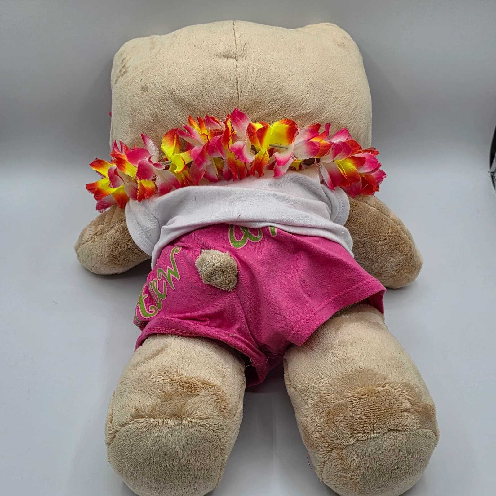 Tropical Hello Kitty Build A Bear Sun-kissed Tan Plush 17” - Thumbnail 4