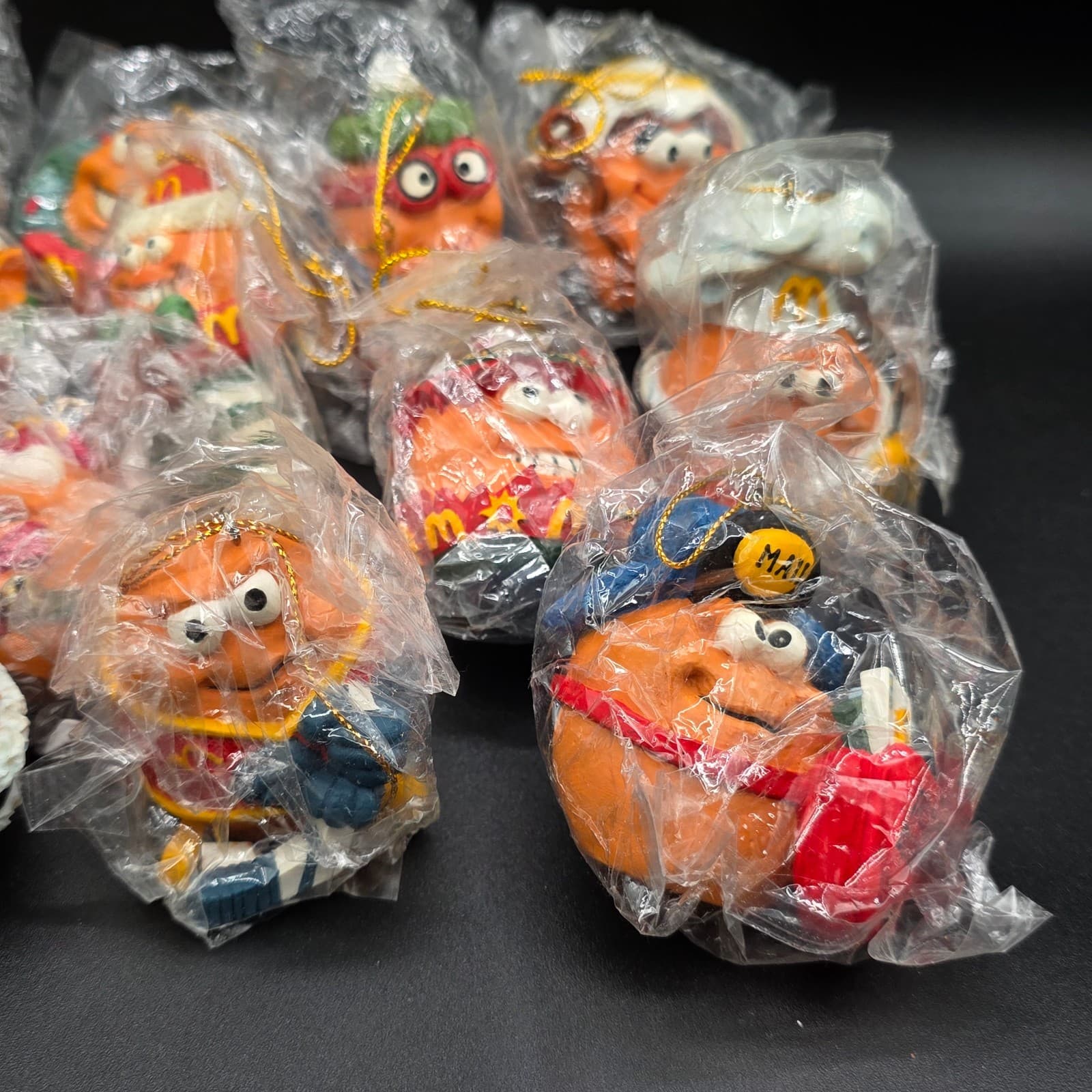 Bundle of 15 Vintage McDonalds "A Merry McNugget Christmas" Ornaments - Thumbnail 6