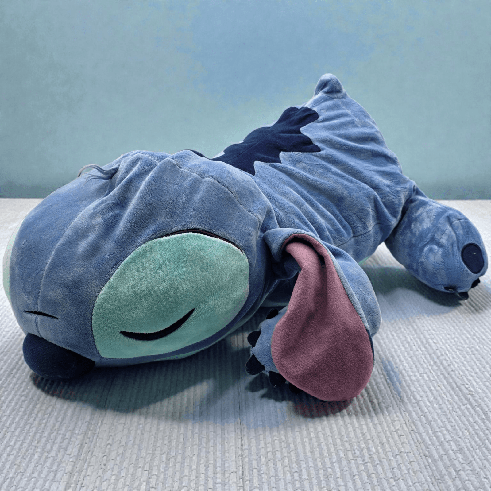Disney Lilo Sleeping Stitch Cuddleez 22" Plush Stuffed Animal Pillow