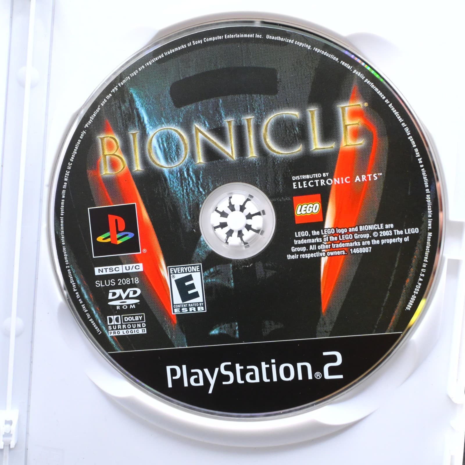 Bionicle (PlayStation 2 PS2) NO TRACKING - DISC ONLY 3575 - Thumbnail 2