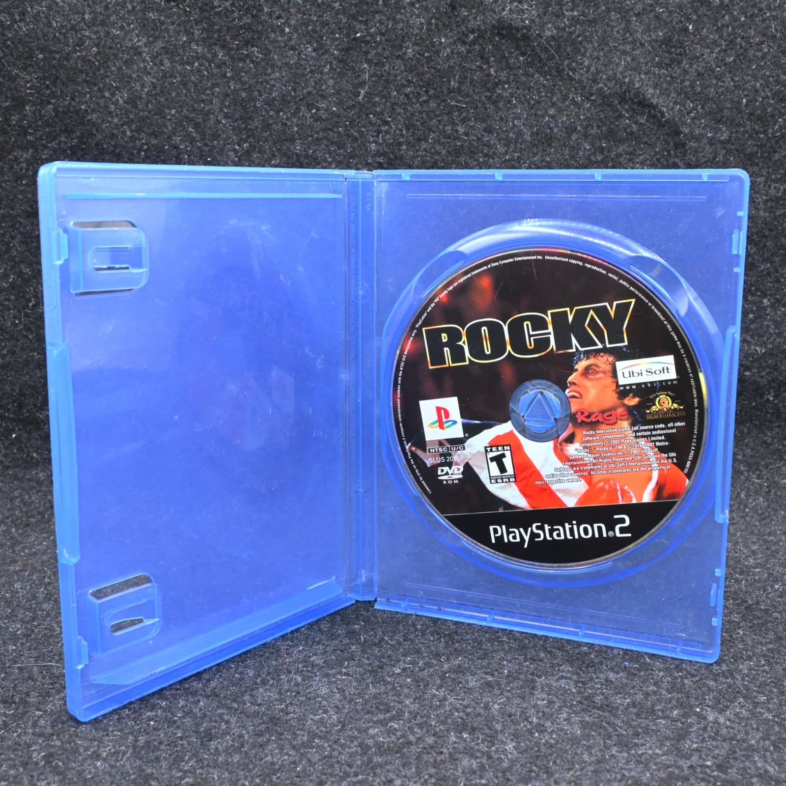Rocky (Sony PlayStation 2 PS2, 2002) DISC ONLY - TESTED WORKS - Thumbnail 2