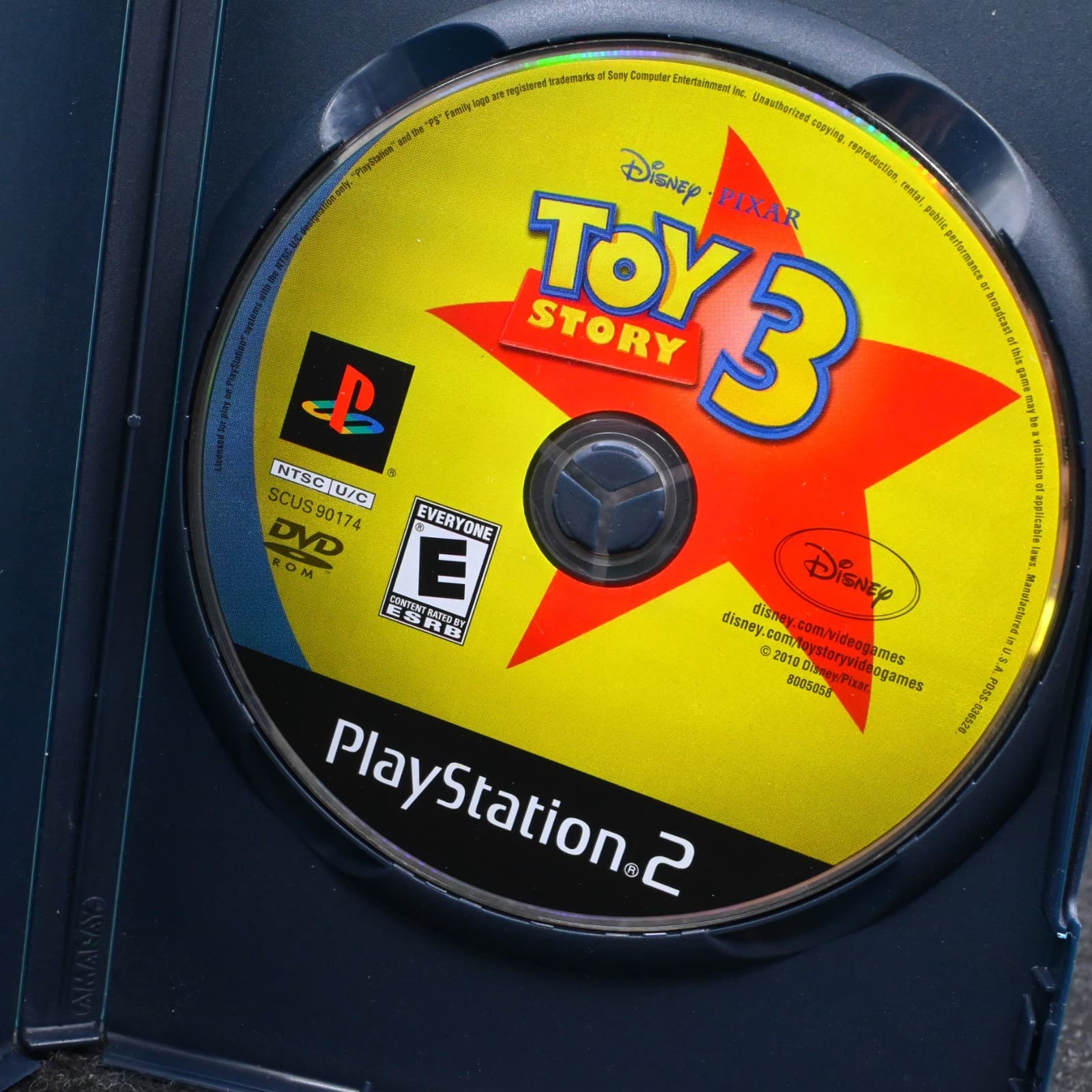 Toy Story 3 (Sony PlayStation 2, 2010) PS2 Game Disc Only - Tested - Thumbnail 2