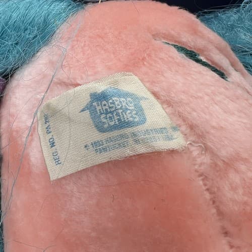 Vintage 1983 Hasbro Softies My Little Pony 9" Pink Firefly Pegasus Plush - Thumbnail 9
