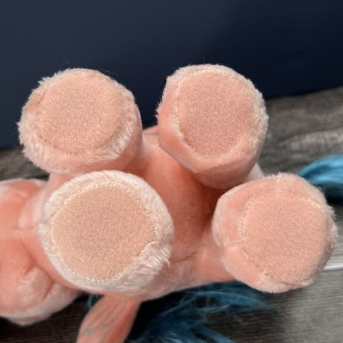 Vintage 1983 Hasbro Softies My Little Pony 9" Pink Firefly Pegasus Plush - Thumbnail 7