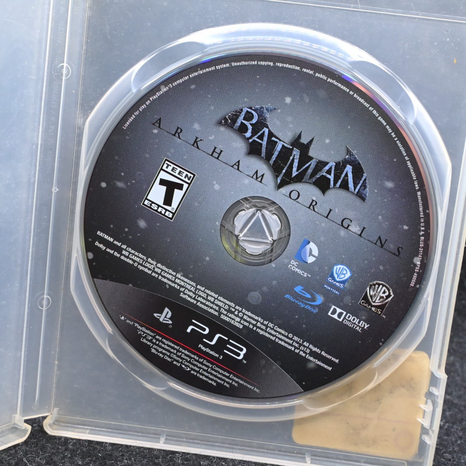 Batman: Arkham Origins (PS3 PlayStation 3, 2013) Tested & Working DISC ONLY - Thumbnail 2